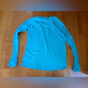 L.L. Bean Teal Sunsmart Women's long sleeve top